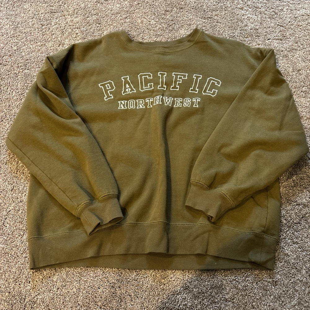 Olive Green Sweatshirt